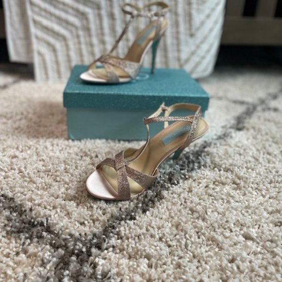 Blue by Betsey Johnson SB-Teena in Champagne in Women's Size 8 - Picture 7 of 8